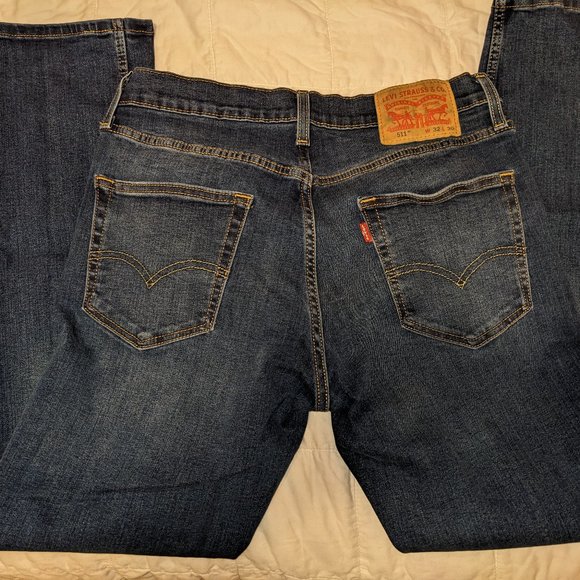Levi's Men's 511 Slim Jeans, Panda - Advanced Stretch, 32W x 30L - Picture 1 of 2